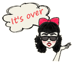 Nega Posi Girls in English sticker #13028279