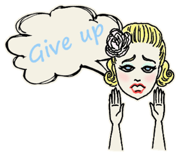 Nega Posi Girls in English sticker #13028283