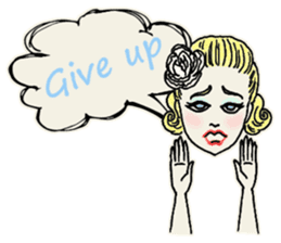 Nega Posi Girls in English sticker #13028283