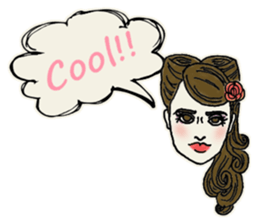 Nega Posi Girls in English sticker #13028288