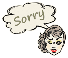 Nega Posi Girls in English sticker #13028289