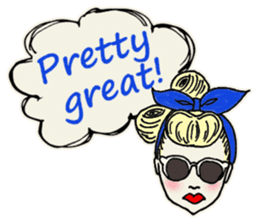 Nega Posi Girls in English sticker #13028290