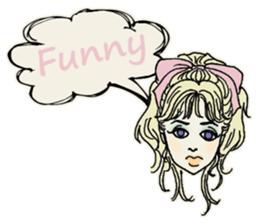 Nega Posi Girls in English sticker #13028293