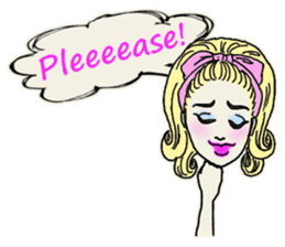 Nega Posi Girls in English sticker #13028296