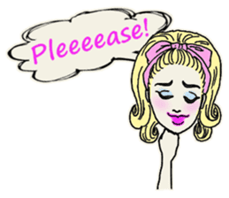 Nega Posi Girls in English sticker #13028296