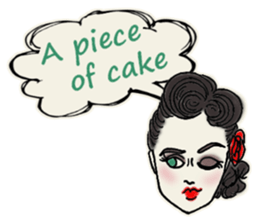 Nega Posi Girls in English sticker #13028297