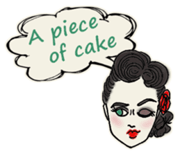 Nega Posi Girls in English sticker #13028297