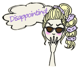 Nega Posi Girls in English sticker #13028298