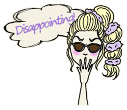 Nega Posi Girls in English sticker #13028298