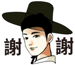 Funny korea drama character sticker sticker #13029061