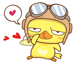 Little Flying Chicken sticker #13029111