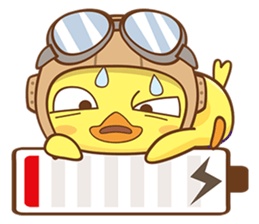 Little Flying Chicken sticker #13029117