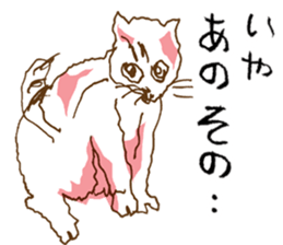 Iffy cat sticker #13029662