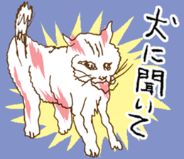Iffy cat sticker #13029667