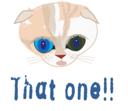 BFF Fashionista cats sticker #13029850