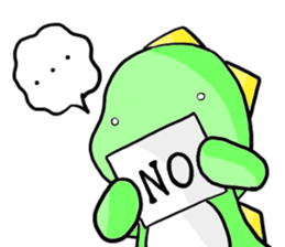 Adorkable Di-No-Saur sticker #13030046