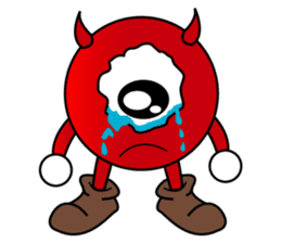 Red Child Devil sticker #13030504