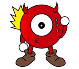 Red Child Devil sticker #13030517