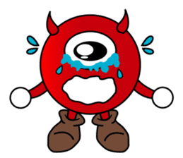 Red Child Devil sticker #13030521