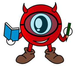 Red Child Devil sticker #13030524