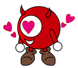 Red Child Devil sticker #13030527