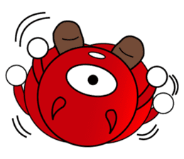 Red Child Devil sticker #13030528