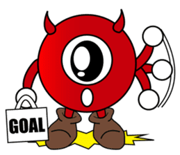 Red Child Devil sticker #13030531