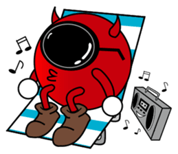 Red Child Devil sticker #13030534