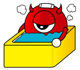 Red Child Devil sticker #13030535