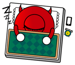 Red Child Devil sticker #13030537