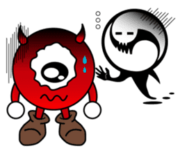 Red Child Devil sticker #13030538