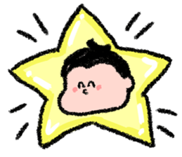 Sumo wrestlers are relaxing sticker #13030583