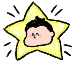 Sumo wrestlers are relaxing sticker #13030583