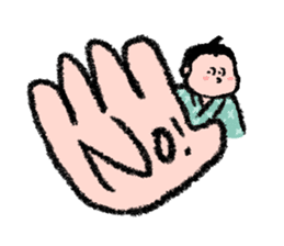 Sumo wrestlers are relaxing sticker #13030595