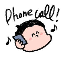 Sumo wrestlers are relaxing sticker #13030600