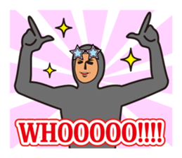 Mr. Tights of a mystery 3 sticker #13030780