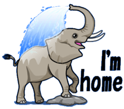 Funny,Cute and Cool Animals-by Miyabee sticker #13030919