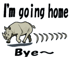 Funny,Cute and Cool Animals-by Miyabee sticker #13030930