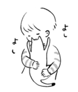 Neko to Boku sticker #13031138