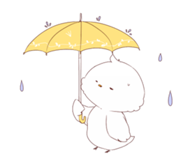 Cute bird Shinji-kun sticker #13031520