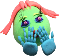 Clay Art 8 sticker #13031825