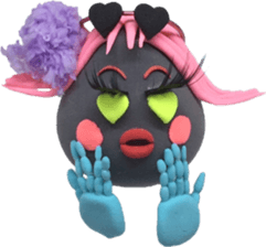 Clay Art 8 sticker #13031846