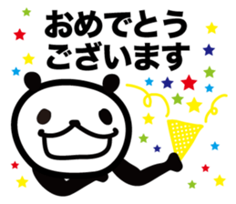 Every day of a panda48 sticker #13031981