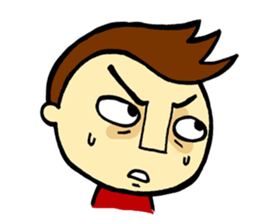 johny is happy sticker #13032511