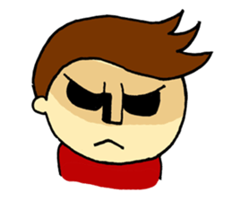 johny is happy sticker #13032513