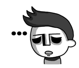 johny is happy sticker #13032521