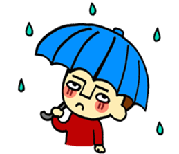 johny is happy sticker #13032525