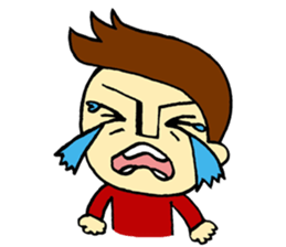 johny is happy sticker #13032532