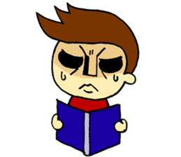 johny is happy sticker #13032533