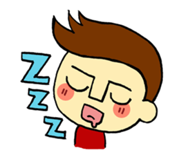 johny is happy sticker #13032540